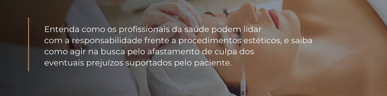 Entenda como os profissionais da saúde podem lidar  com a responsabilidade frente a procedimentos estéticos, e saiba  como agir na busca pelo afastamento de culpa dos  eventuais prejuízos suportados pelo paciente. 